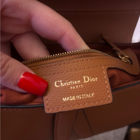 Dior Saddle Bag in Rich Brown Leather - Picture 8 of 9